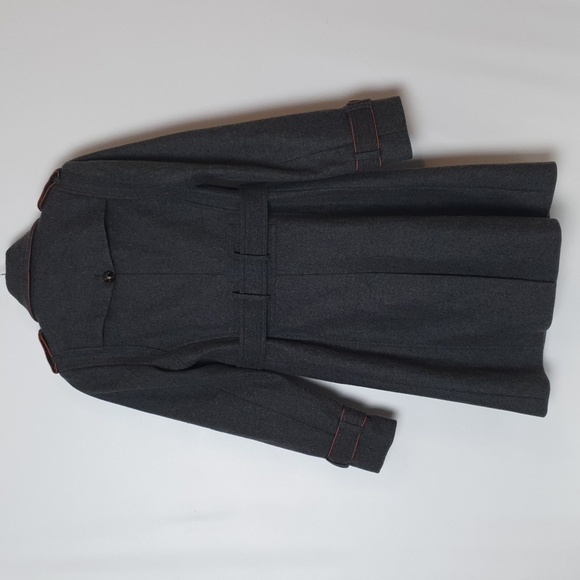 Kenneth Cole Wool-Cashmere Blend Coat - Picture 12 of 12